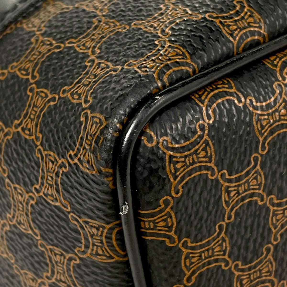 Celine Macadam Handbag Black — view 3