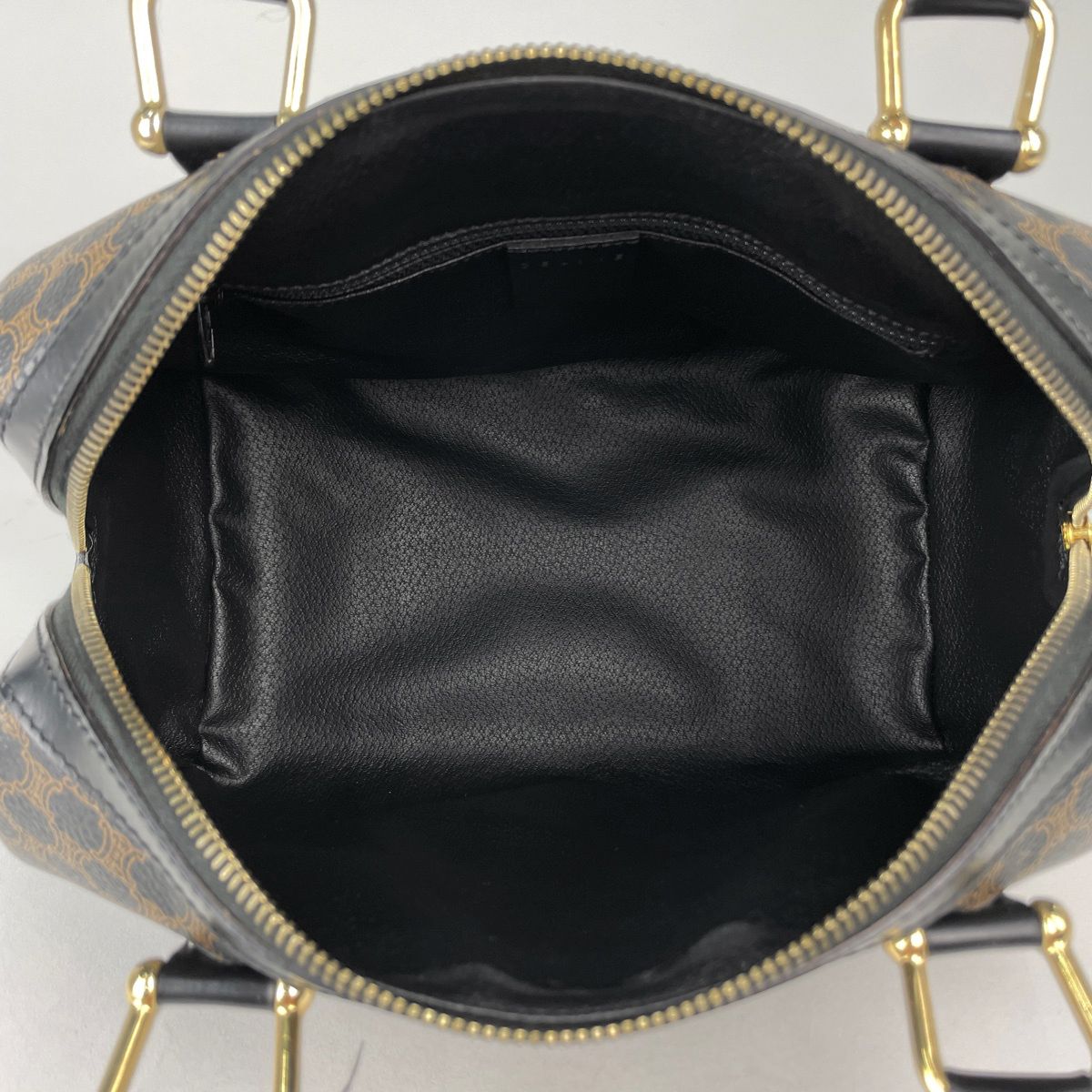 Celine Macadam Handbag Black — view 8