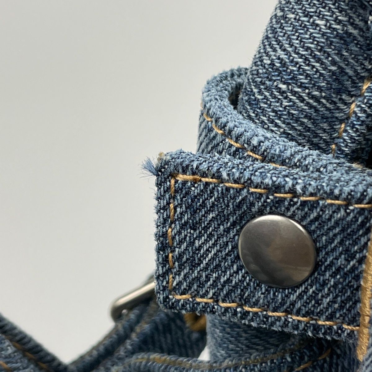 Balenciaga Bistro Basket XS 2-Way Handbag Denim Blue — view 5