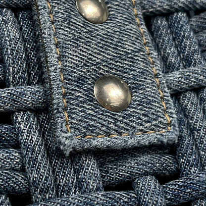 Balenciaga Bistro Basket XS 2-Way Handbag Denim Blue — view 4