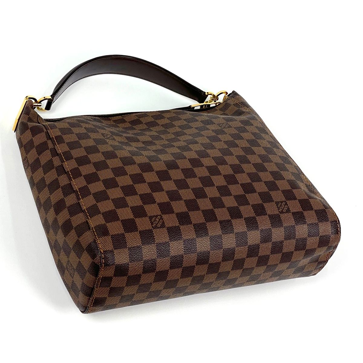 Louis Vuitton Portobello PM Shoulder Bag Damier Brown — view 2