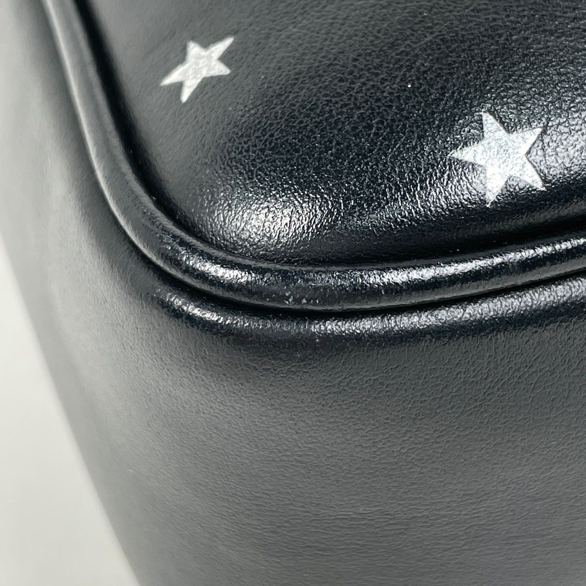 Saint Laurent Paris Camera Bag Star Fringe Tassel Logo Leather Black — view 3