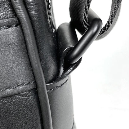 Louis Vuitton Danuve PM Monogram Shadow Shoulder Bag Noir — view 5