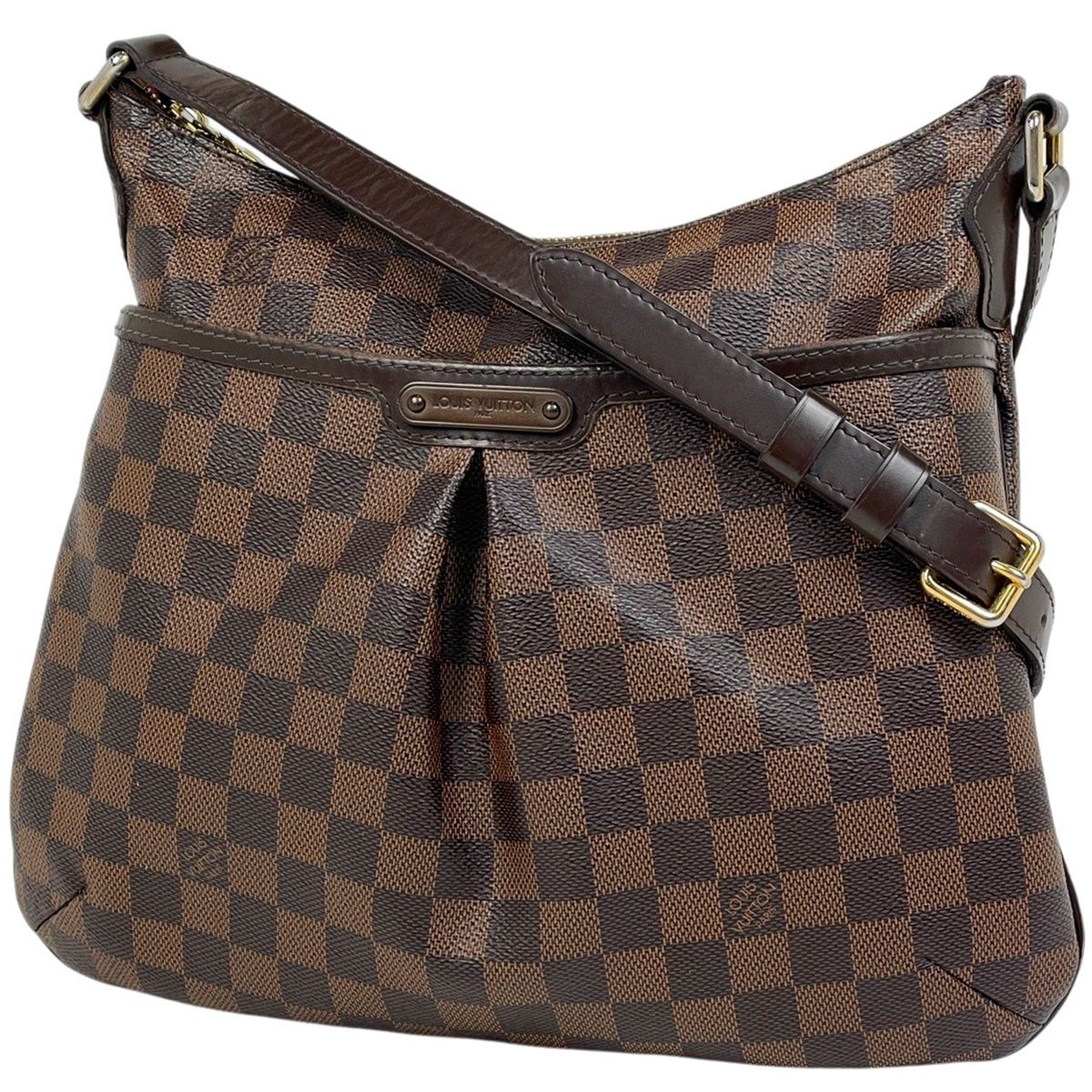 Louis Vuitton Blue Msbeli PM Crossbody Shoulder Bag Damier Brown
