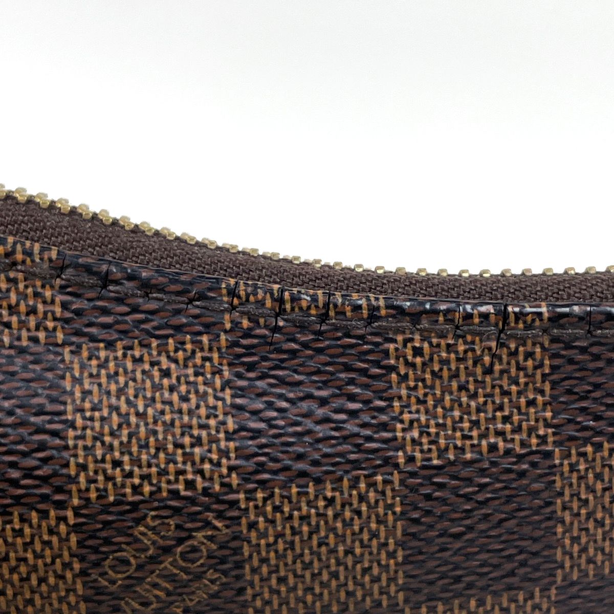 Louis Vuitton Blue Msbeli PM Crossbody Shoulder Bag Damier Brown — view 5