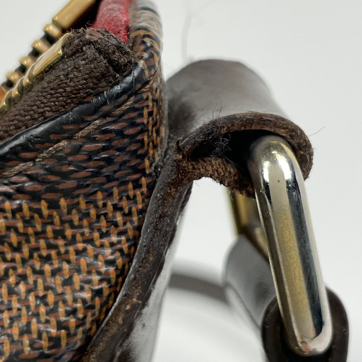 Louis Vuitton Blue Msbeli PM Crossbody Shoulder Bag Damier Brown — view 7