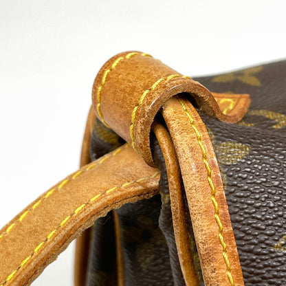 Louis Vuitton Saumur 30 Crossbody Shoulder Bag Monogram Brown — view 5
