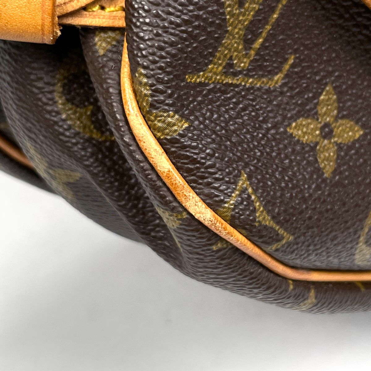 Louis Vuitton Saumur 30 Crossbody Shoulder Bag Monogram Brown — view 3