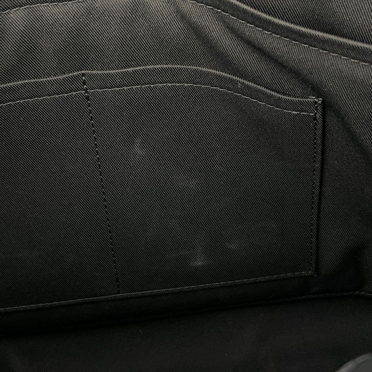 Louis Vuitton Sac Plat Horizontal Zip Business Bag Monogram Eclipse Noir — view 8