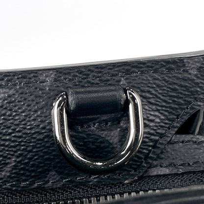 Louis Vuitton Sac Plat Horizontal Zip Business Bag Monogram Eclipse Noir — view 7