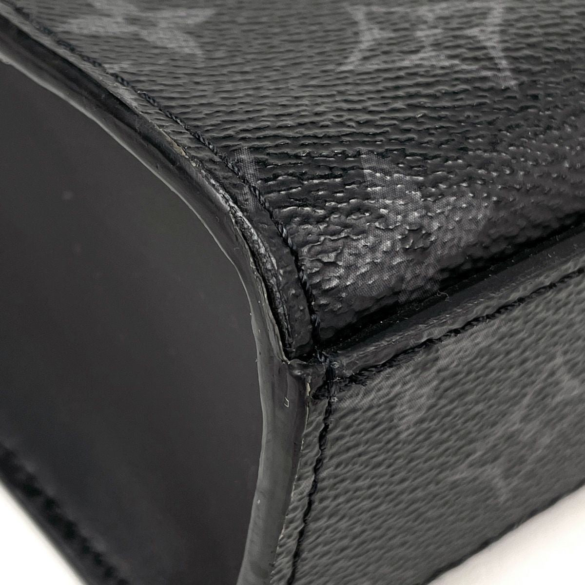 Louis Vuitton Sac Plat Horizontal Zip Business Bag Monogram Eclipse Noir — view 3