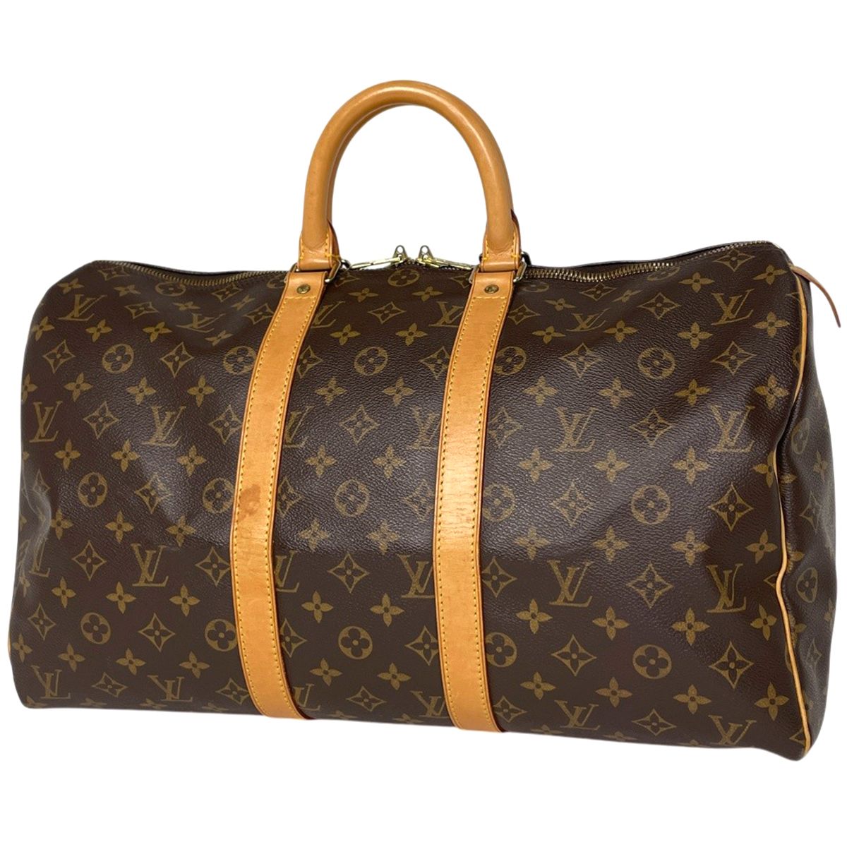 Louis Vuitton Keepall 45 Boston Bag Monogram Brown