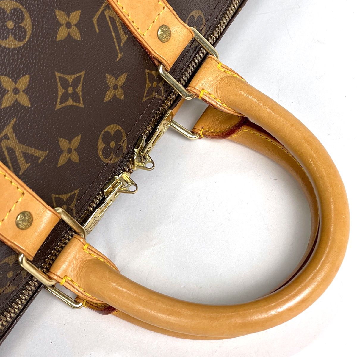 Louis Vuitton Keepall 45 Boston Bag Monogram Brown — view 6