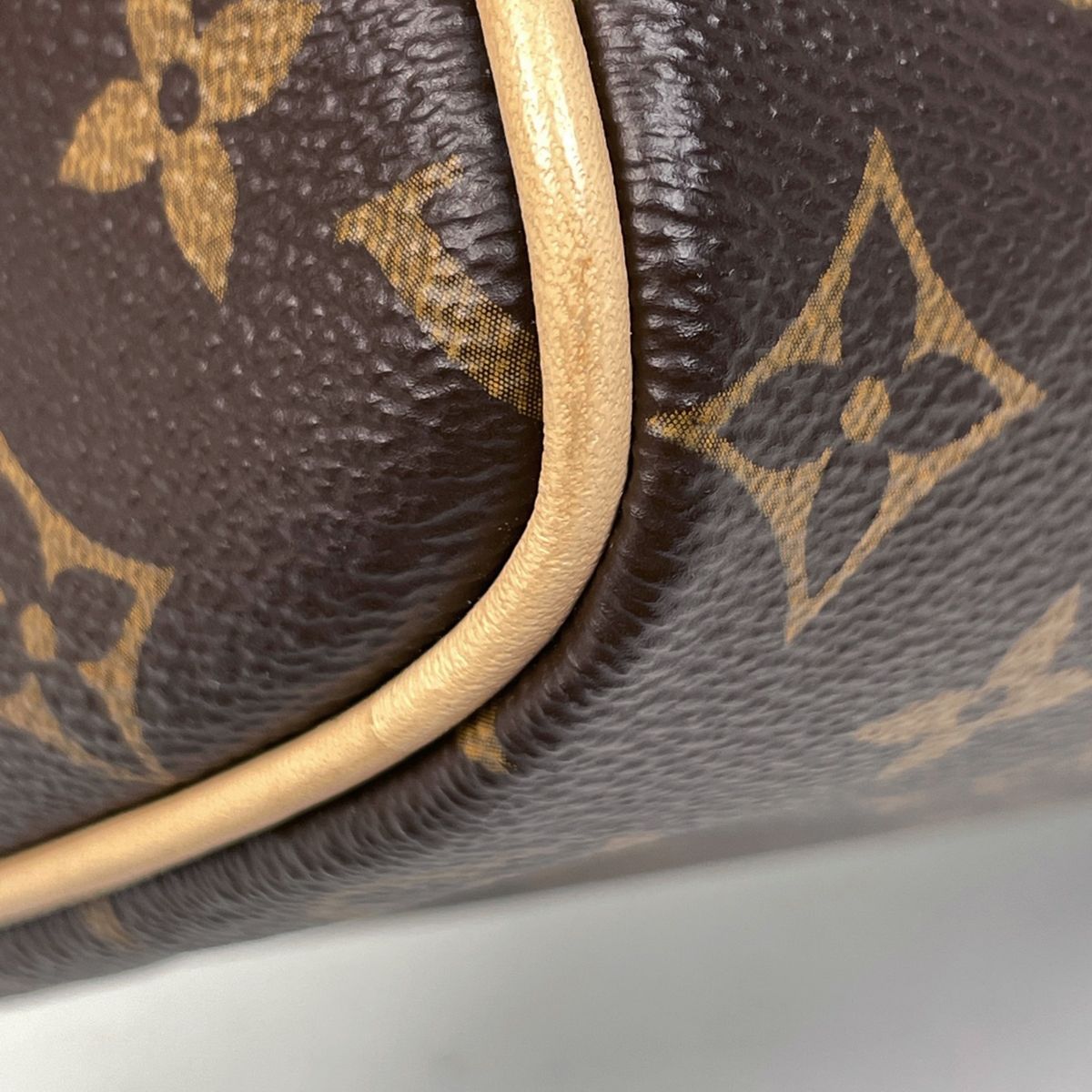 Louis Vuitton Dopp Kit Pouch Travel Bag Second Monogram Brown — view 3