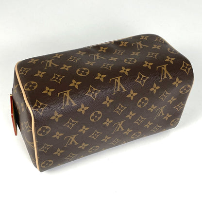 Louis Vuitton Dopp Kit Pouch Travel Bag Second Monogram Brown — view 2