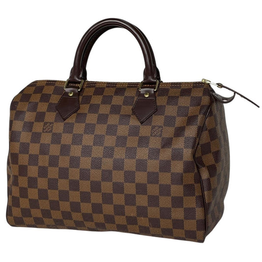 Louis Vuitton Speedy 30 Boston Handbag Damier Brown