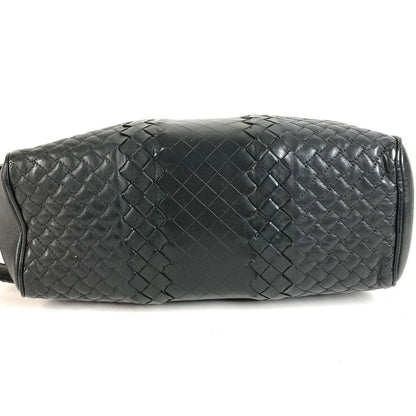 Bottega Veneta Second Bag Intrecciato Leather Dark Gray — view 3