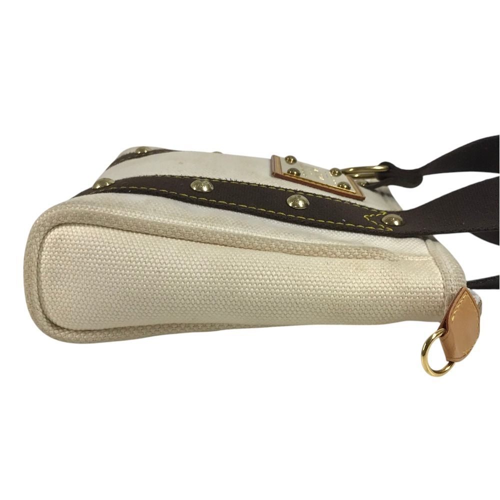 Louis Vuitton Handbag Cabas PM Canvas White — view 3
