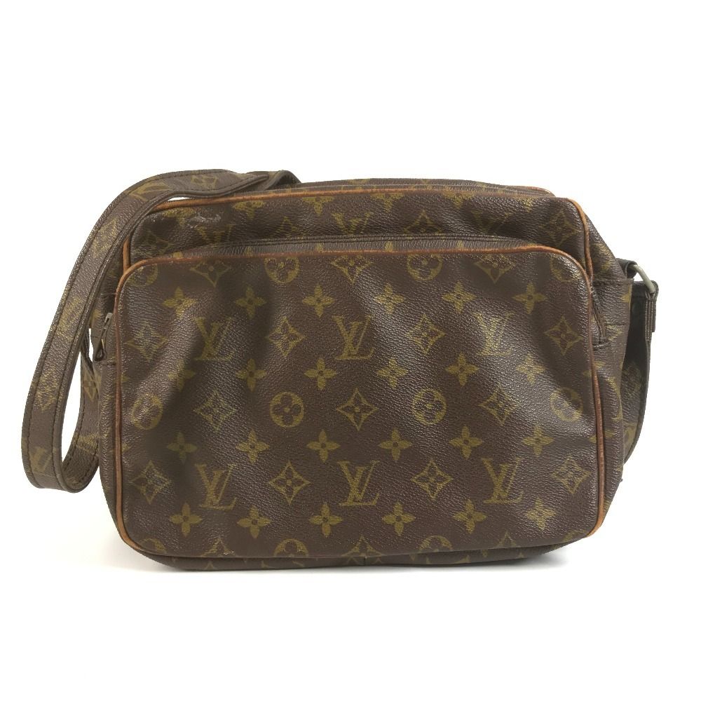 Louis Vuitton Shoulder Bag Migrateur Vintage Nile Unknown Monogram Canvas Brown