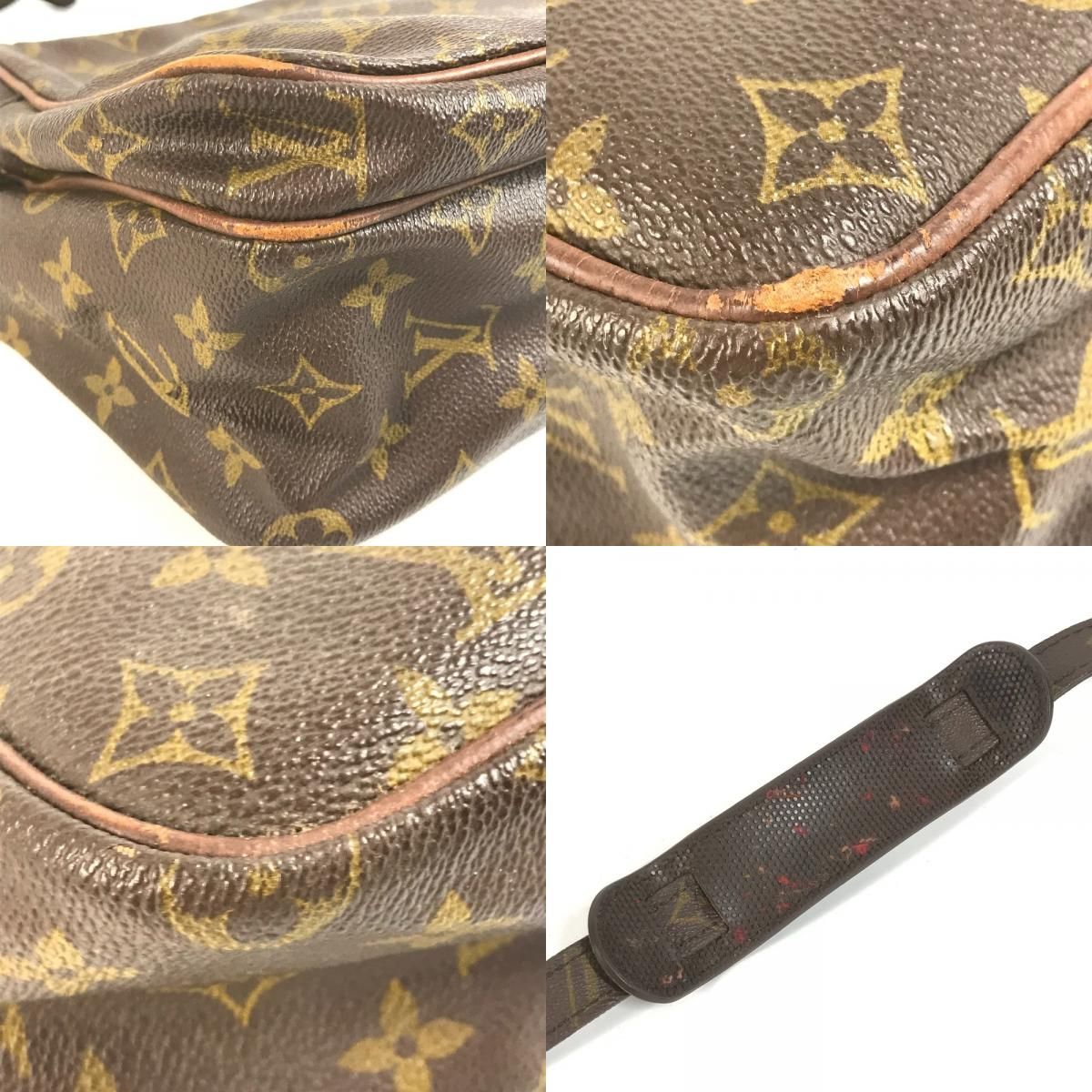 Louis Vuitton Shoulder Bag Migrateur Vintage Nile Unknown Monogram Canvas Brown — view 7