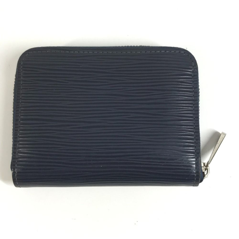 Louis Vuitton Coin Case Zippy Purse Epi Leather Andigo Blue — view 2