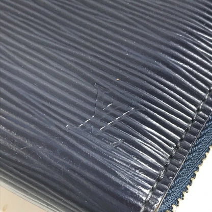 Louis Vuitton Coin Case Zippy Purse Epi Leather Andigo Blue — view 7