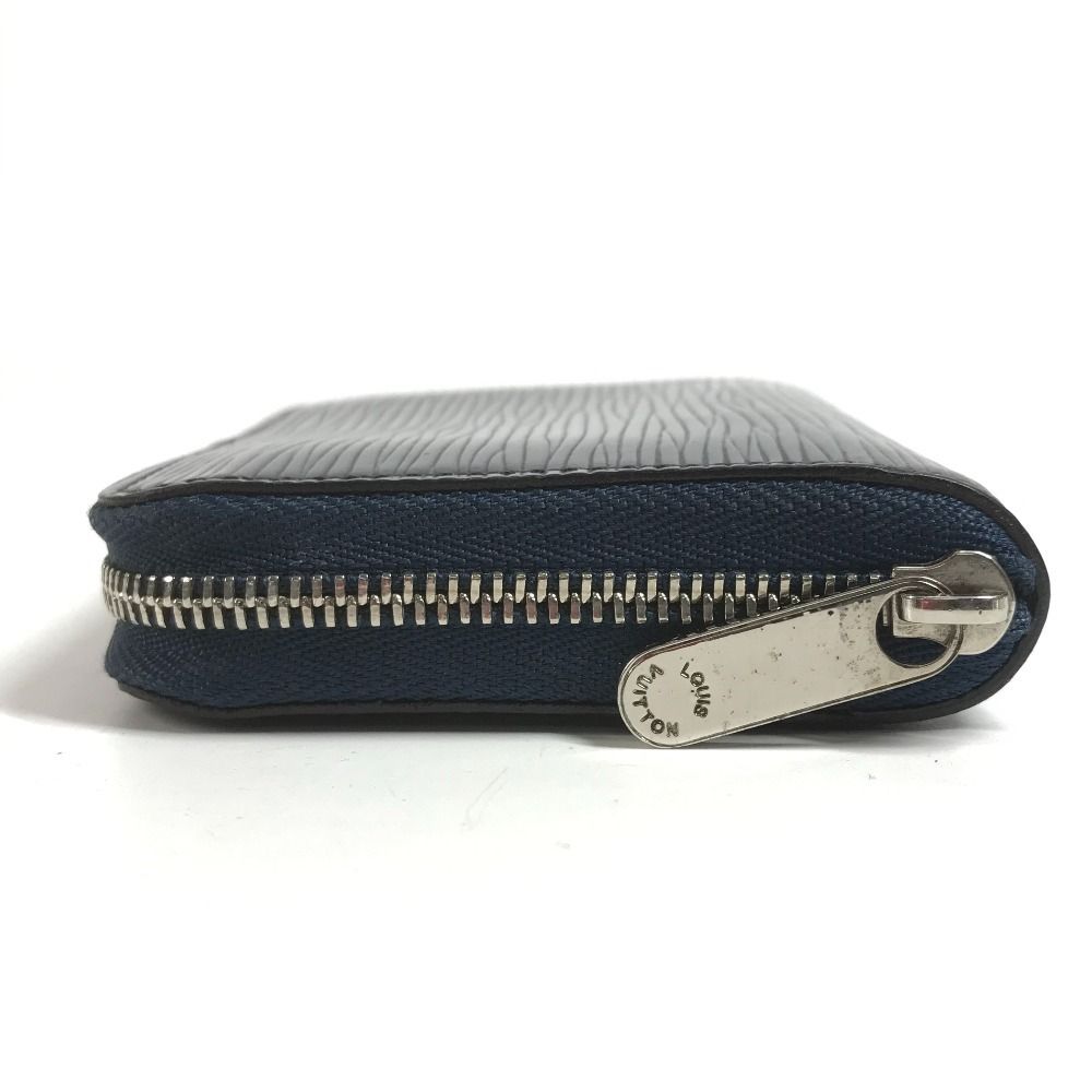 Louis Vuitton Coin Case Zippy Purse Epi Leather Andigo Blue — view 3