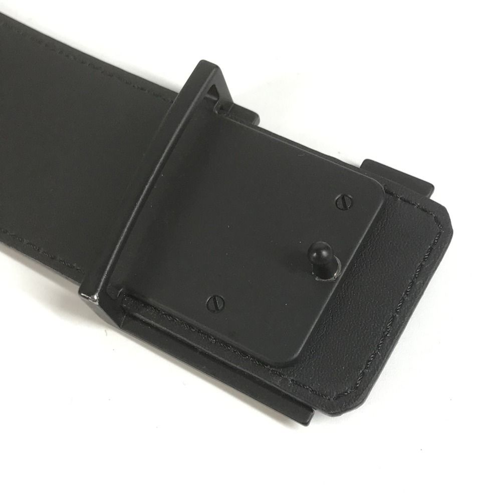 Louis Vuitton Belt Ceinture LV Initial Epi Leather Noir Black — view 3