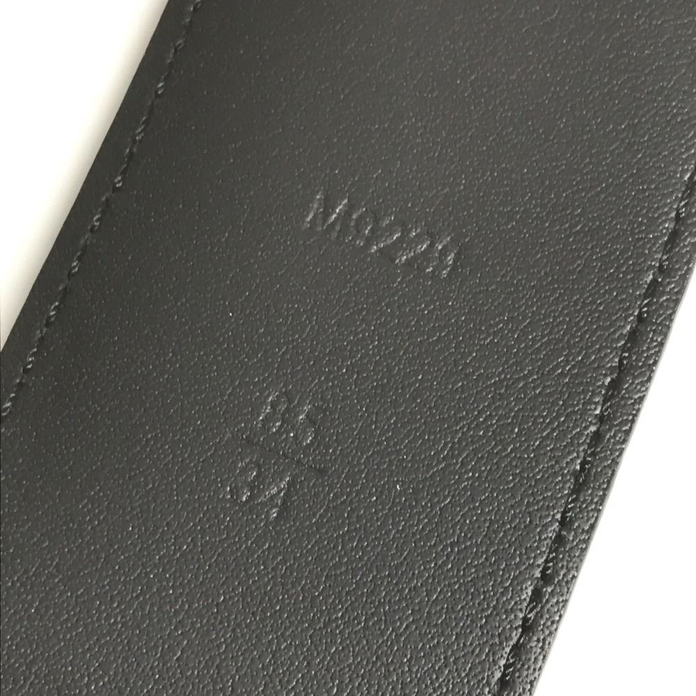 Louis Vuitton Belt Ceinture LV Initial Epi Leather Noir Black — view 4