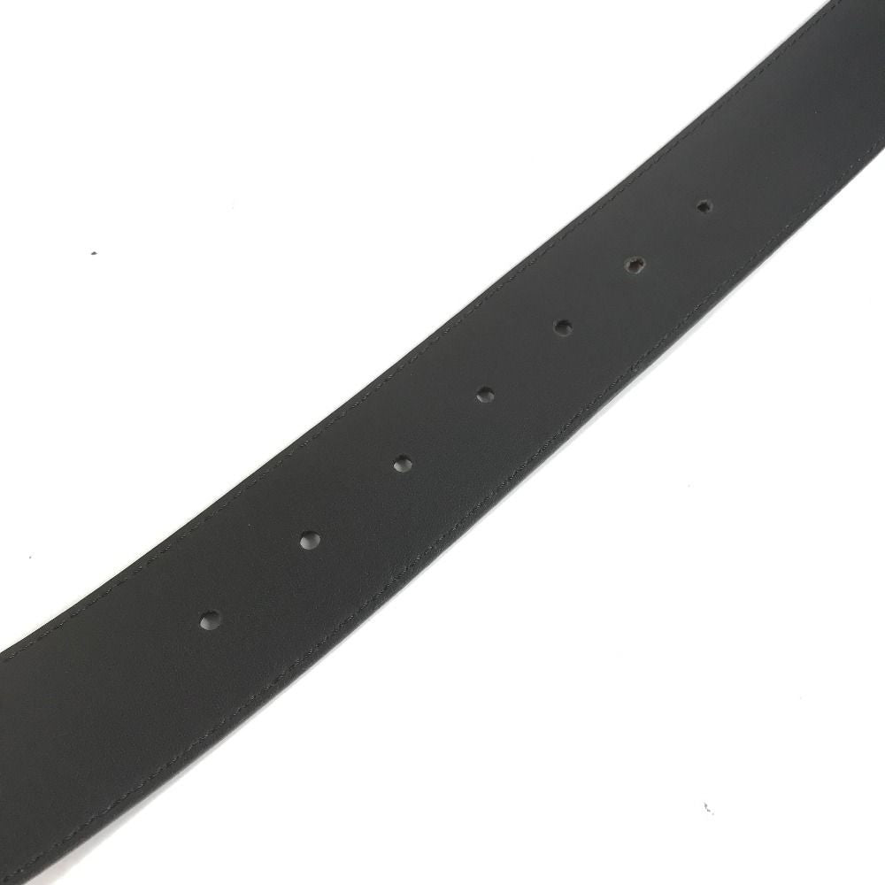 Louis Vuitton Belt Ceinture LV Initial Epi Leather Noir Black — view 7