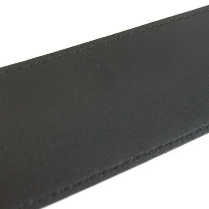 Louis Vuitton Belt Ceinture LV Initial Epi Leather Noir Black — view 6