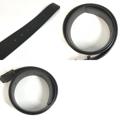 Louis Vuitton Belt Ceinture LV Initial Epi Leather Noir Black — view 9