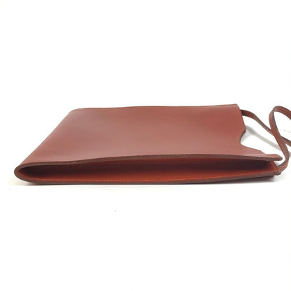 Hermes Shoulder Bag Onimetou Leather Brown — view 5