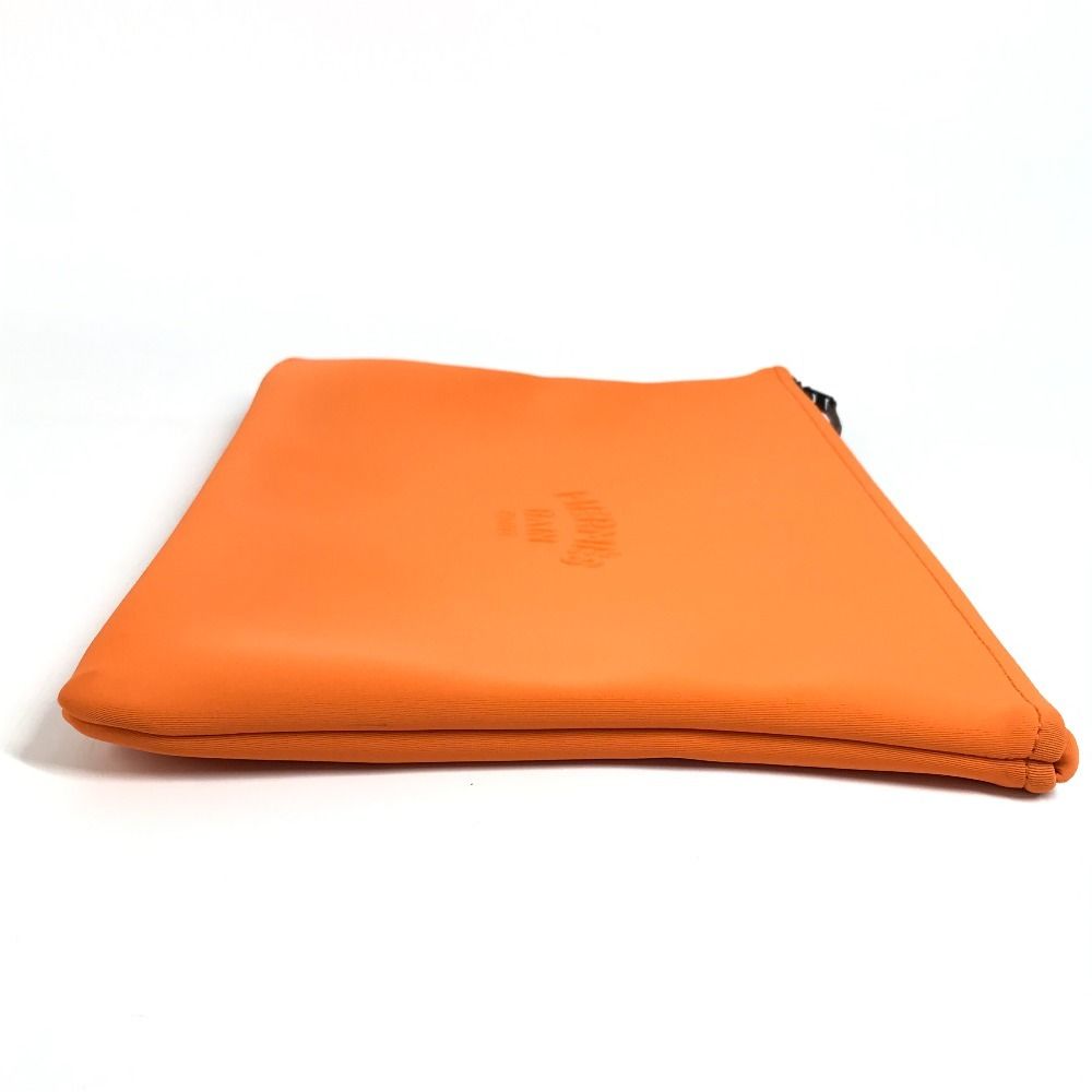 Hermes Pouch Neobain GM Polyamide Orange — view 4