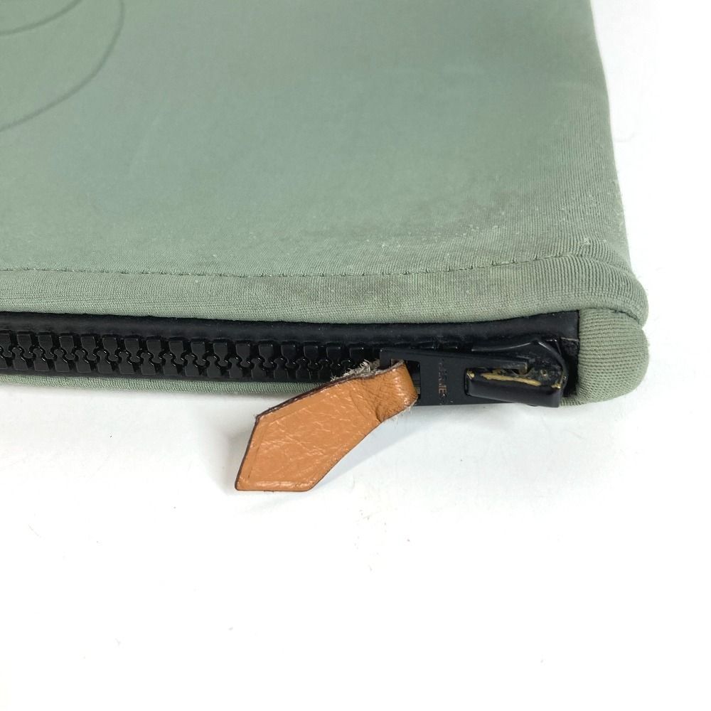 Hermes Pouch Neobain MM Thalassa Polyamide Khaki — view 3