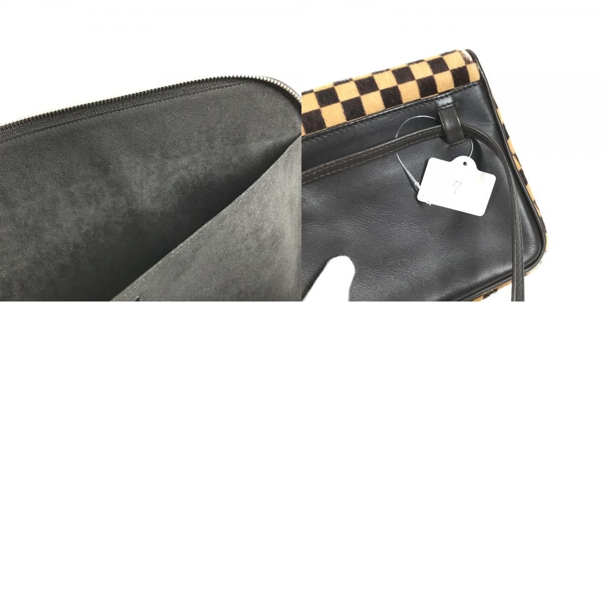 Louis Vuitton Clutch Pochette Jour GM Epi Leather Noir Black — view 9