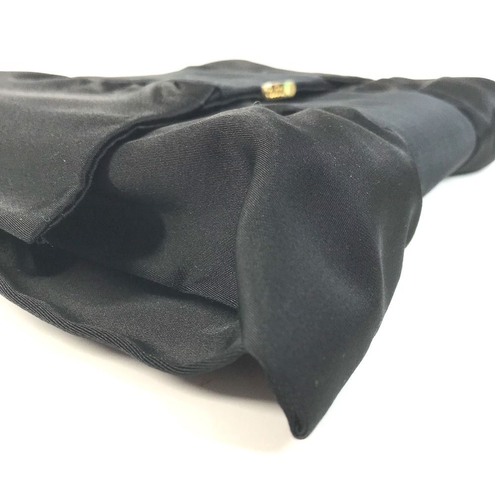 Gucci Clutch Ribbon 005 142 Satin Black — view 7