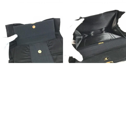 Gucci Clutch Ribbon 005 142 Satin Black — view 9