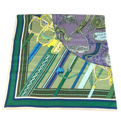 Hermes Scarf Carre Geant 140 Cashmere White — view 2