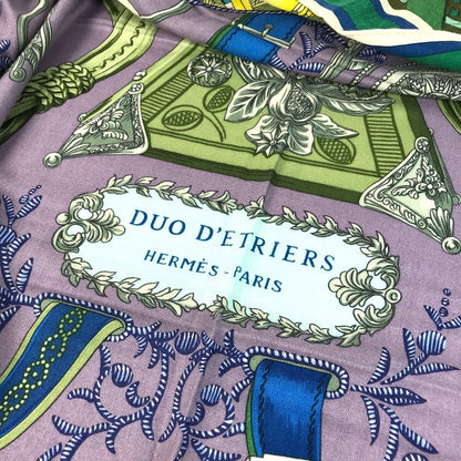 Hermes Scarf Carre Geant 140 Cashmere White — view 6