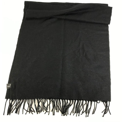 Chanel Scarf Faux Pearl Cashmere Black — view 6
