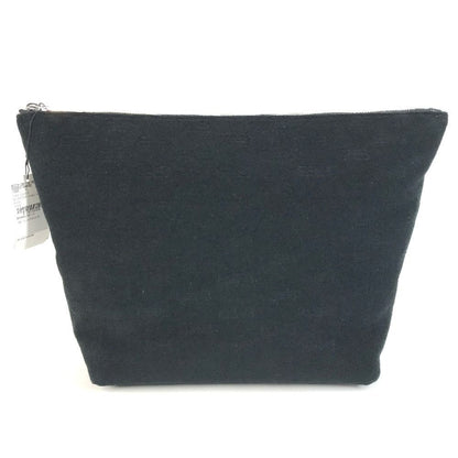 Balenciaga Clutch B Logo Pile Black