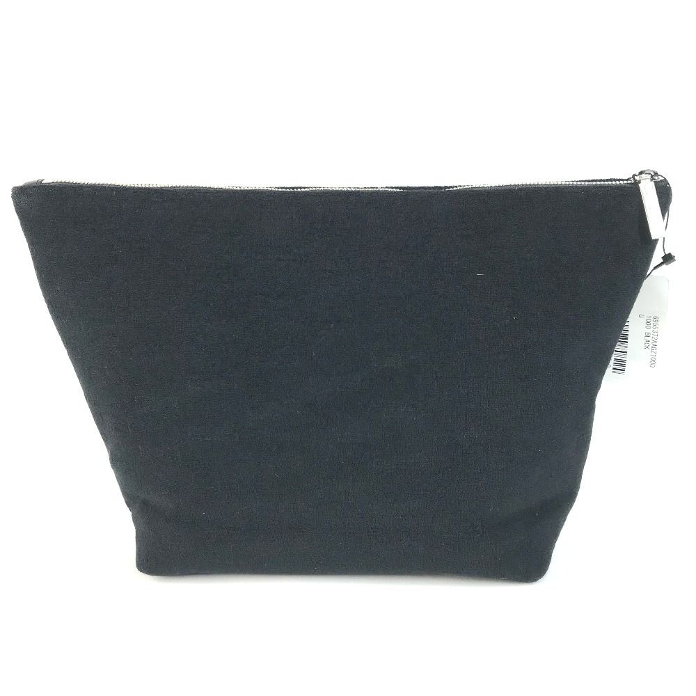 Balenciaga Clutch B Logo Pile Black — view 2