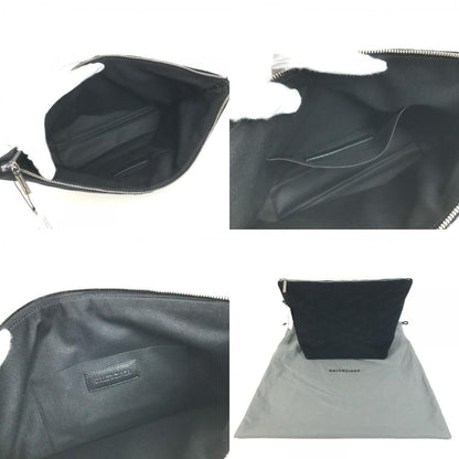 Balenciaga Clutch B Logo Pile Black — view 9