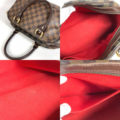 Louis Vuitton Handbag Duomo Damier Canvas Ebene Brown — view 9