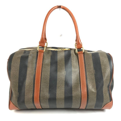 Fendi Boston Bag Pecan Leather Khaki — view 2