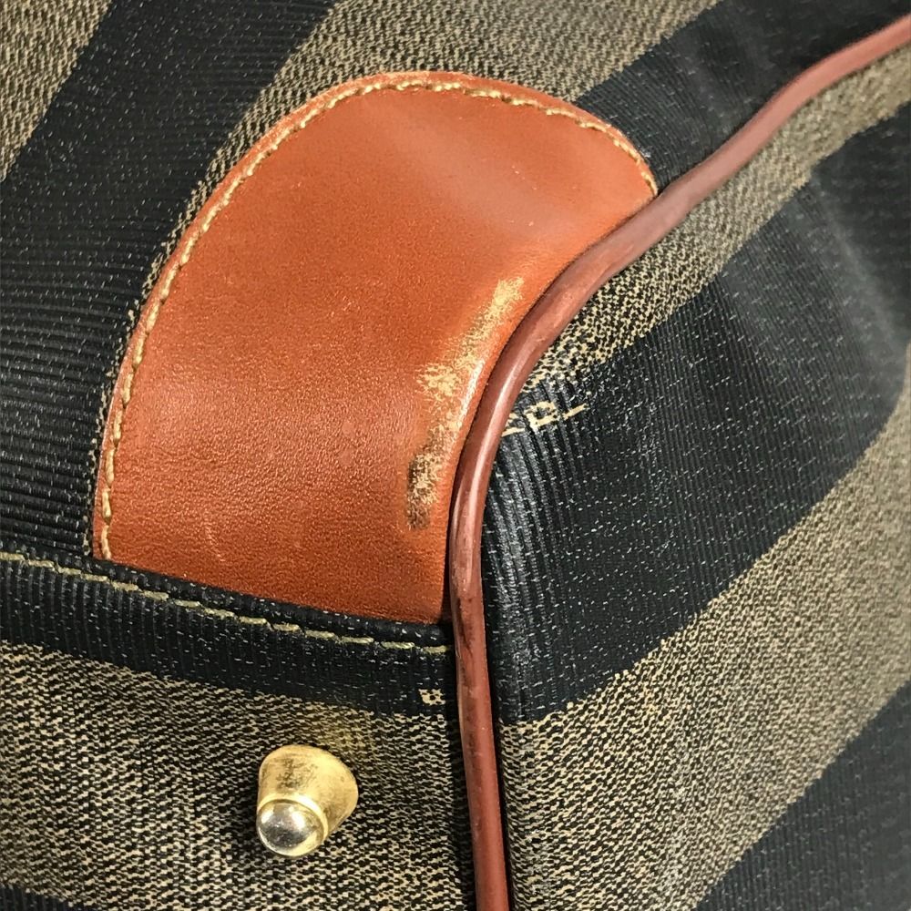 Fendi Boston Bag Pecan Leather Khaki — view 6