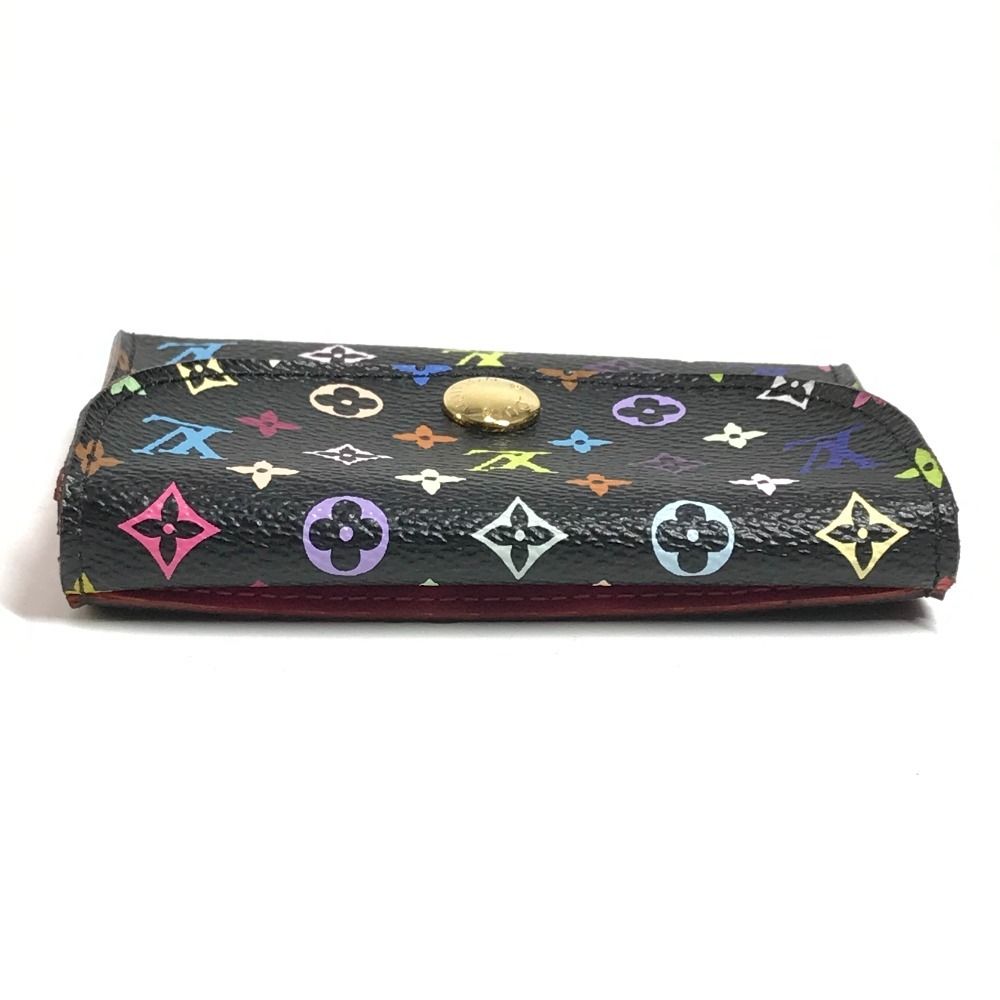 Louis Vuitton Card Case Amberop Business Holder Monogram Multi Canvas Black — view 6