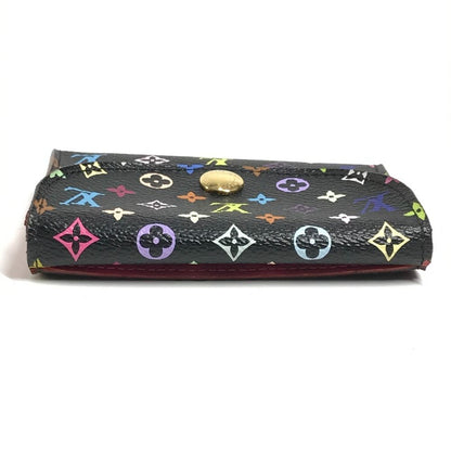 Louis Vuitton Card Case Amberop Business Holder Monogram Multi Canvas Black — view 6