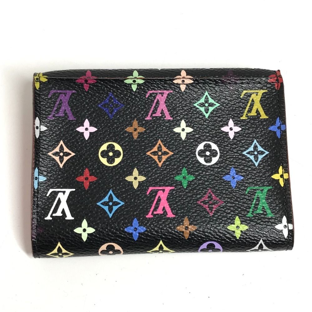Louis Vuitton Card Case Amberop Business Holder Monogram Multi Canvas Black — view 2